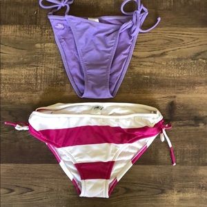 Two RYGY Bathing suit bottoms